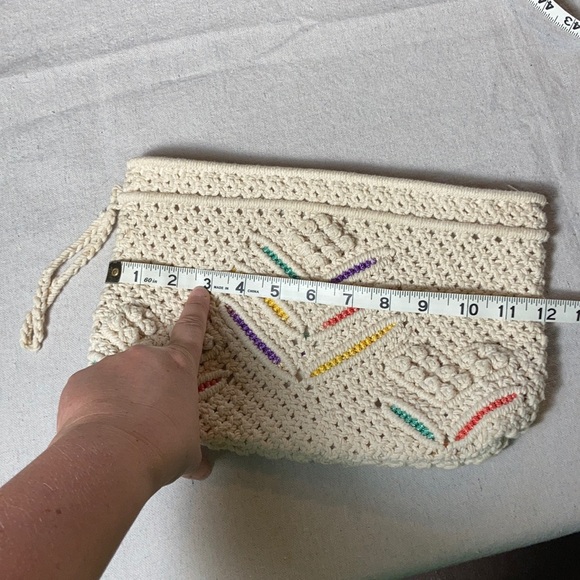 Handcrafted Crocheted Clutch - Picture 7 of 9